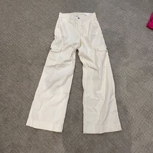 American Eagle Super High Rise Baggy Wide Leg Corduroy Jean/Pant